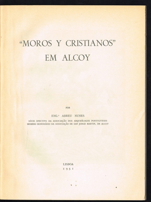 "MOROS Y CRISTIANOS" EM ALCOY